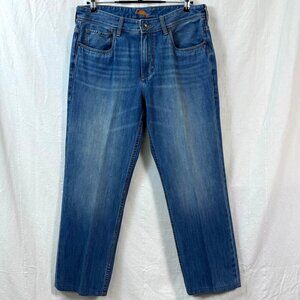 Tommy Bahama Jeans Mens Sz 34x30 Authentic Straight Sand Drifter Denim (33x27)